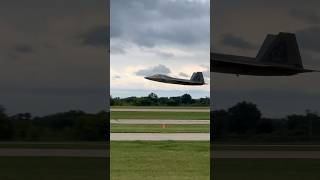 F22 vertical takeoff at Oshkosh shorts f22 oshkosh airshow ￼ [upl. by Ydoj446]