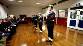 Oxford Sea Cadets show their Drill skills [upl. by Paul]