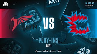 Talon Esports vs CYCLOPS athlete gaming  Atlanta Major  Playins Day 1 [upl. by Jodi]