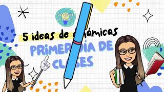 5 IDEAS DE DINÁMICAS DE PRESENTACIÓN [upl. by Nerrat]