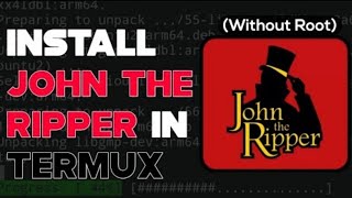 How to install and use John The Ripper in Termux without root [upl. by Eirovi]