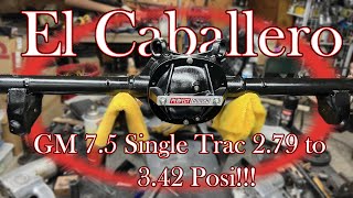 ElCaballero 75 single trac to 342 posi trac [upl. by Adnoryt777]