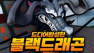 운영자를 죽이면서까지 만들고 싶었던 블랙 드래곤 드디어 만들었습니다 로블록스  킹피스 [upl. by Toll]