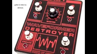 Death by Audio Waveformer Destroyer demo試奏 [upl. by Zsa61]