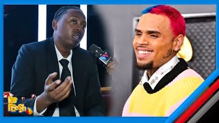 quotNINA NDOTO YA KUFANYA KAZI NA CHRIS BROWN SIO TUU ACHEZE NGOMA YANGUquot  LUNYA [upl. by Doraj]