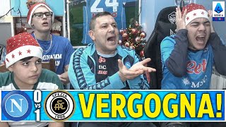 VERGOGNA IMPERDONABILI NAPOLISPEZIA 01  LIVE REACTION NAPOLETANI [upl. by Dahl]