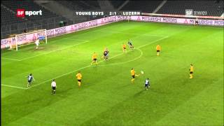 Young Boys  Luzern 21 28112012 [upl. by Bilek]