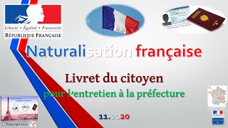 Naturalisation française  Livret du citoyen [upl. by Klecka]