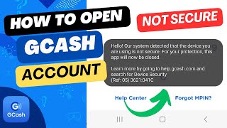 GCash Our system detected that your device is not secure Ref04 Ref05 Ref06  PROBLEM SOLVED [upl. by Korenblat]