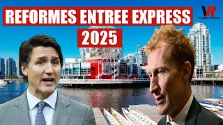 Nouveaux Objectifs Immigration Canada  Entrée Express 2025 Ce Qui Change [upl. by Rayshell]