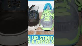 How to Deodorize Your Shoes DeodorizeShoes ShoeHacks viralvideos shorts shortvideos [upl. by Tabby]