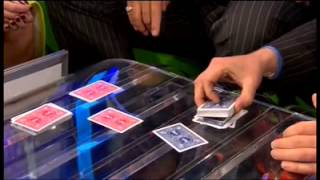 Penn and Teller World Exclusive Trick UK TOUR  with subtitles [upl. by Nehtanhoj]