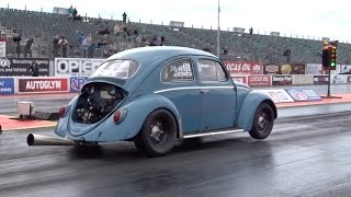 JPM 1776cc 6 Speed Sequential Gearbox VW Beetle  111  119mph [upl. by Lletnohs]