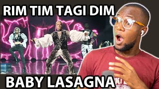 🇭🇷 BABY LASAGNA  RIM TIM TAGI DIM REACTION  CROATIA EUROVISION 2024 [upl. by Gereron]