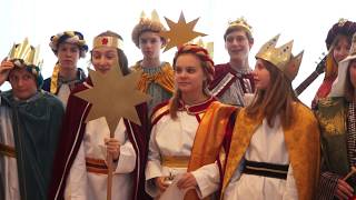 29122017 Sternsinger aus dem Bistum Augsburg zu Besuch  Ministerpräsident Horst Seehofer [upl. by Bonar562]