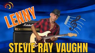 Stevie Ray Vaughan Lenny Guitar Lesson [upl. by Arodoeht]