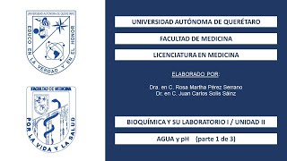 Bioquímica 1 UNIDAD II video 13 [upl. by Ainet989]