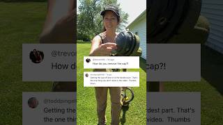 DO YOU KNOW HOW TO DO THIS How to Remove the Cap from a DeWalt String Trimmer Weed Whacker Whipper [upl. by Lesser]