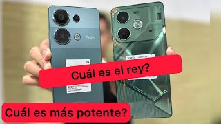 Tecno POVA 6 VS Xiaomi REDMI NOTE 13 PRO  CUAL ES MAS POTENTE  CUAL COMPRAR [upl. by Aenehs]