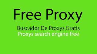 Free proxy list [upl. by Irrot825]