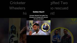 Golden Hearted Rishabh Pant [upl. by Eronaele]