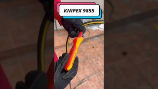 Pelacables Knipex 9855🔪con aislamiento de 1000 v⚡ [upl. by Asylem]