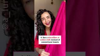 THESE ARE 10 WAYS TO SHOW LOVE TO YOUR BEAUTIFUL MANE curlyhair curly hairproducts curlytips [upl. by Ilaire]