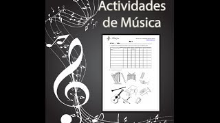 Las Fichas de Actividades en Música  Musifica [upl. by Egarton347]