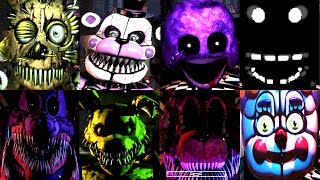 10 NEW JUMPSCARES  FNAF amp MODS  IULITM [upl. by Siul]