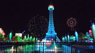 Kings Island Adventure Awaits fireworks lasers liggts and drones closing show 2023 5262023 [upl. by Ecirtemed8]