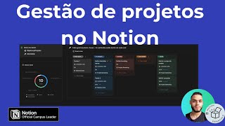 Gestão de projetos com o Notion [upl. by Ilagam]