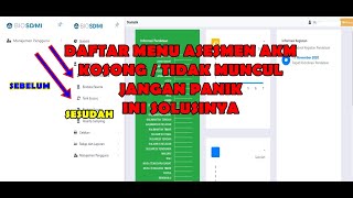 Mengatasi MenuData Kosong Di Bio SD Untuk Cek Data Peserta AKM [upl. by Ahteres710]