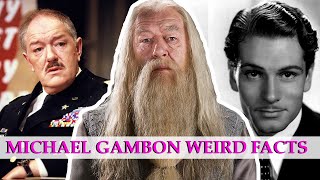 The DUMBLEDORE Secret 14 Shocking Michael GAMBON Facts Revealed [upl. by Yreva]