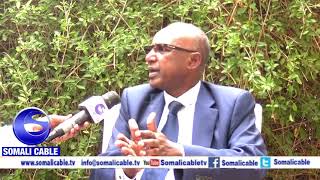 Warka Siyaasiga Cabdilaahi Maxamed Ducaale Oo Waraysi Dheer Siiyay Somali Cable Tv [upl. by Maurene]