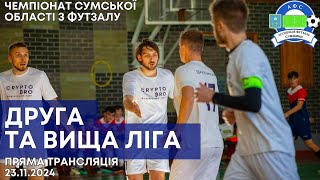 🔴 LIVE  ЧЕМПІОНАТ АФС З ФУТЗАЛУ 2425р  СДПУ  231124p [upl. by Atinnod]