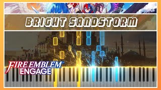 Bright Sandstorm  Fire Emblem Engage  Piano Cover [upl. by Seiden]