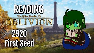 2920 Book 3 First Seed  Reading Oblivion [upl. by Adnilema]