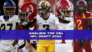 Análisis TOP CBs NFL Draft 2024 [upl. by Peh]