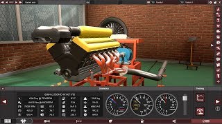 McLaren F1 V12 Engine Replica Automation Game [upl. by Dnalrah]