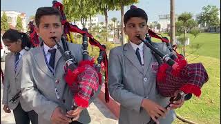 Sare jahaan se achha bag pipe band [upl. by Keviv]