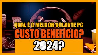 Qual o melhor volante para PC custo benefício  Automobilismo Virtual [upl. by Bella924]