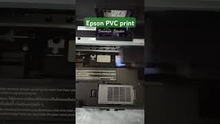 Epson pvc print ytshorts epson pvcprinting soumyastudio printing tech [upl. by Northington]