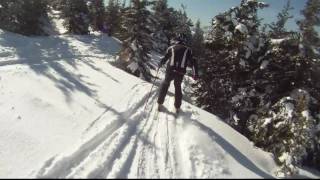 Snowboard and Ski Stuhleck Austria Action filmed with Gopro HD Hero [upl. by Benedic676]