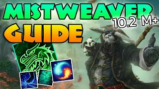 102 Mistweaver Guide for M  Everything You Need to Know  Season 3 Dragonflight Mistweaver Monk [upl. by Annerb618]