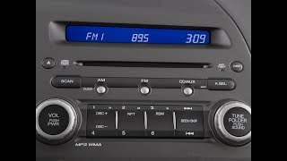 Código del radio honda cívic lx 08  JC Autos [upl. by Nrobyalc]