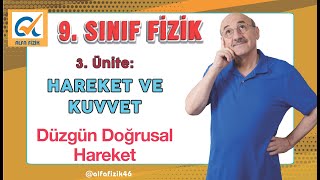 9 Sınıf  Düzgün Doğrusal Hareket [upl. by Noyart118]