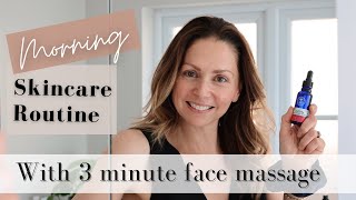 Morning skincare routine with face massage [upl. by Bruns827]