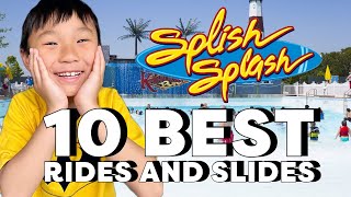 Splish Splash Waterpark  10 Rides You MUST TRY [upl. by Vincelette463]