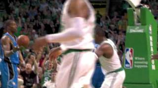 Rajon Rondos big dunk on Dwight Howard I Game 2 [upl. by Xet844]