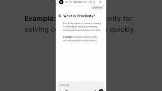 What is Proclivity [upl. by Ramej]